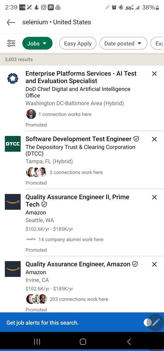 teneikaask_you's tweet image. We talked about Selenium in our session today... I'm using it in a project, fot web scraping and I showed everyone the opportunities in using it for Testing or QA. Automation in testing is big. People have built very lucrative careers doing this!