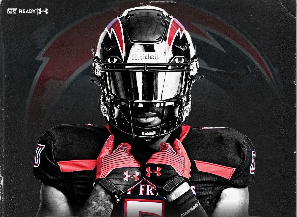 DJBurnett58's tweet photo. I am extremely appreciative of receiving my first Division 1 football offer and my third offer🔥.I had a great chat with Saint Francis University's @Coach_JCraig . 2God Be The Glory🙏🏽 @PH_Athletics @phqbclub @TribPennHills @CoachChuck06 https://t.co/pG9jLvsNF5