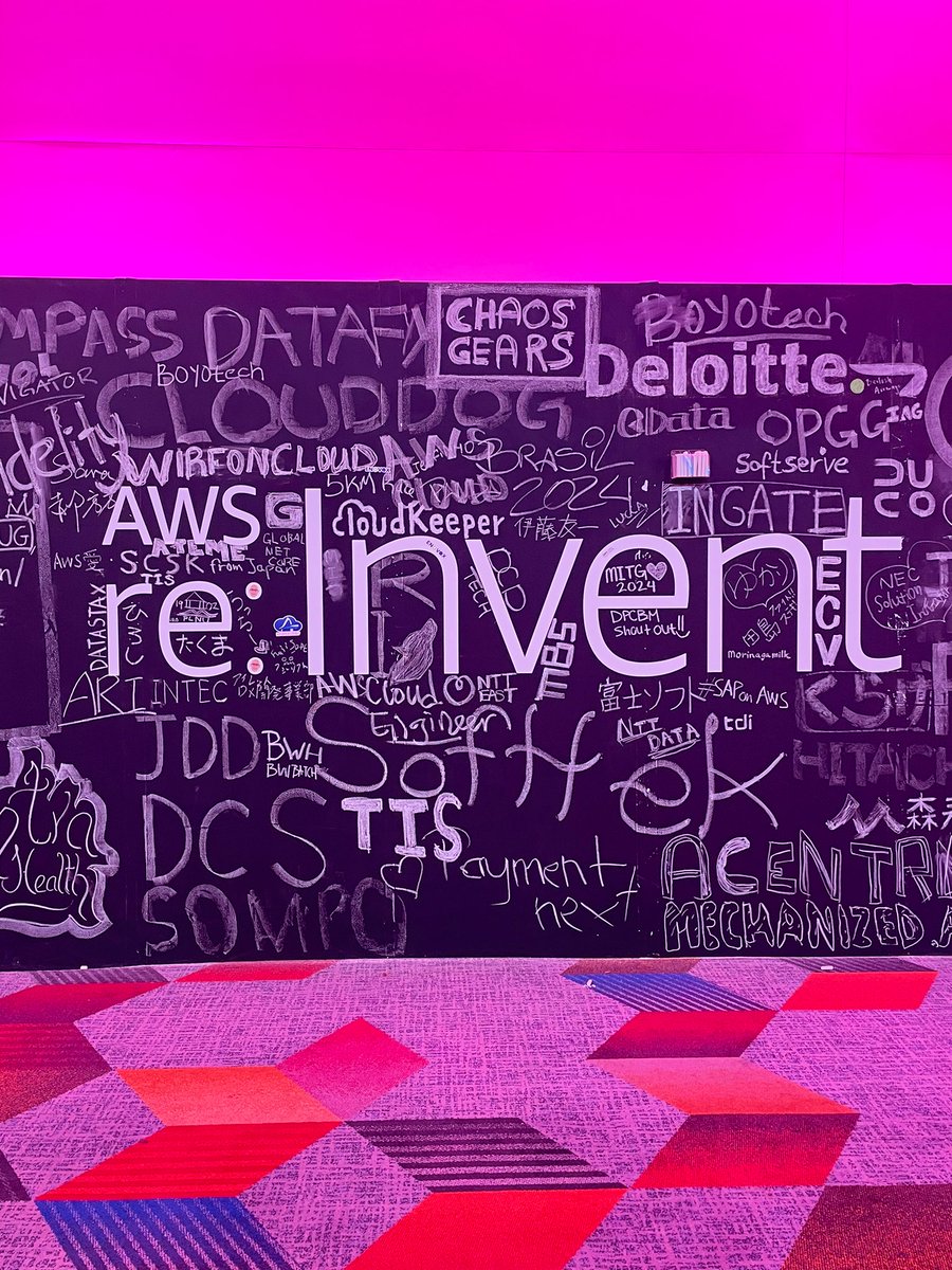 munnykhera's tweet image. #AWSreInvent2024 👏🏽