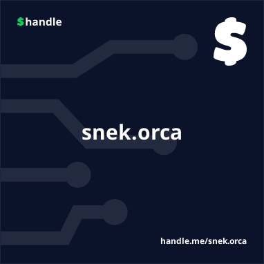 Fuck it, lets do a double $Snek giveaway!  

Winner of the $snek.snek handle was <a href="/CnftHaven/">Kurdapya</a> 

👉 Follow <a href="/OneBlades_/">ONE BLADES™</a> / @ProjectOne___ 
🐍 Tag $Snek fam
🎉 2 Winners
⏰ 48 hours