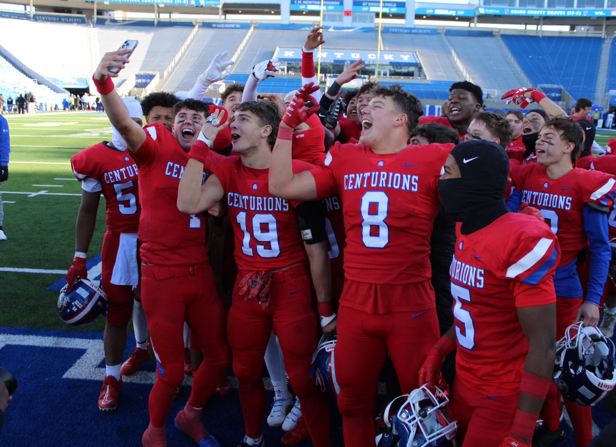 CenturionAD's tweet photo. 3A STATE CHAMPIONS — Christian Academy of Louisville Centurions https://t.co/diuAQotyfw
