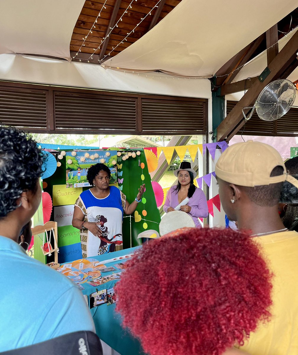 MisionONUCol's tweet image. A través de iniciativas como la formación musical y la creación de espacios emblemáticos como &quot;La Memoria Sonora por la Paz&quot;, el proyecto #EmpoderArtePorLaPaz fortaleció liderazgos juveniles, promoviendo la reconciliación y construcción de paz en el territorio.  🕊️🇨🇴