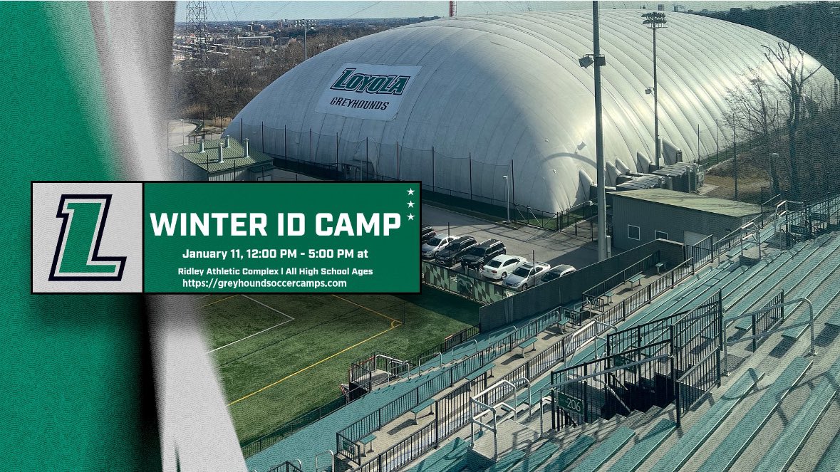 Winter ID Camp Jan. 11. Registration Link greyhoundsoccercamps.com