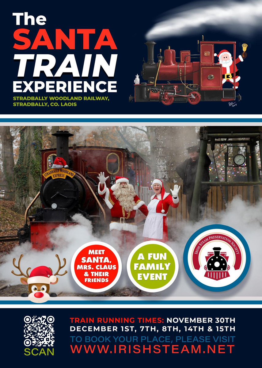 Stradbally Woodland Railway tweet media