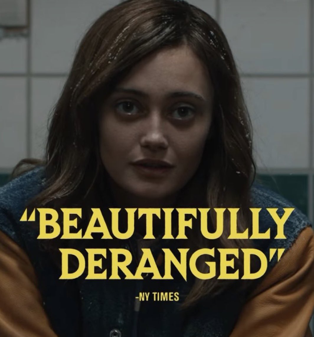 FilmUpdates's tweet photo. Ella Purnell as Jackie in the first trailer for ‘YELLOWJACKETS’ Season 3. https://t.co/zrRb6uoW60