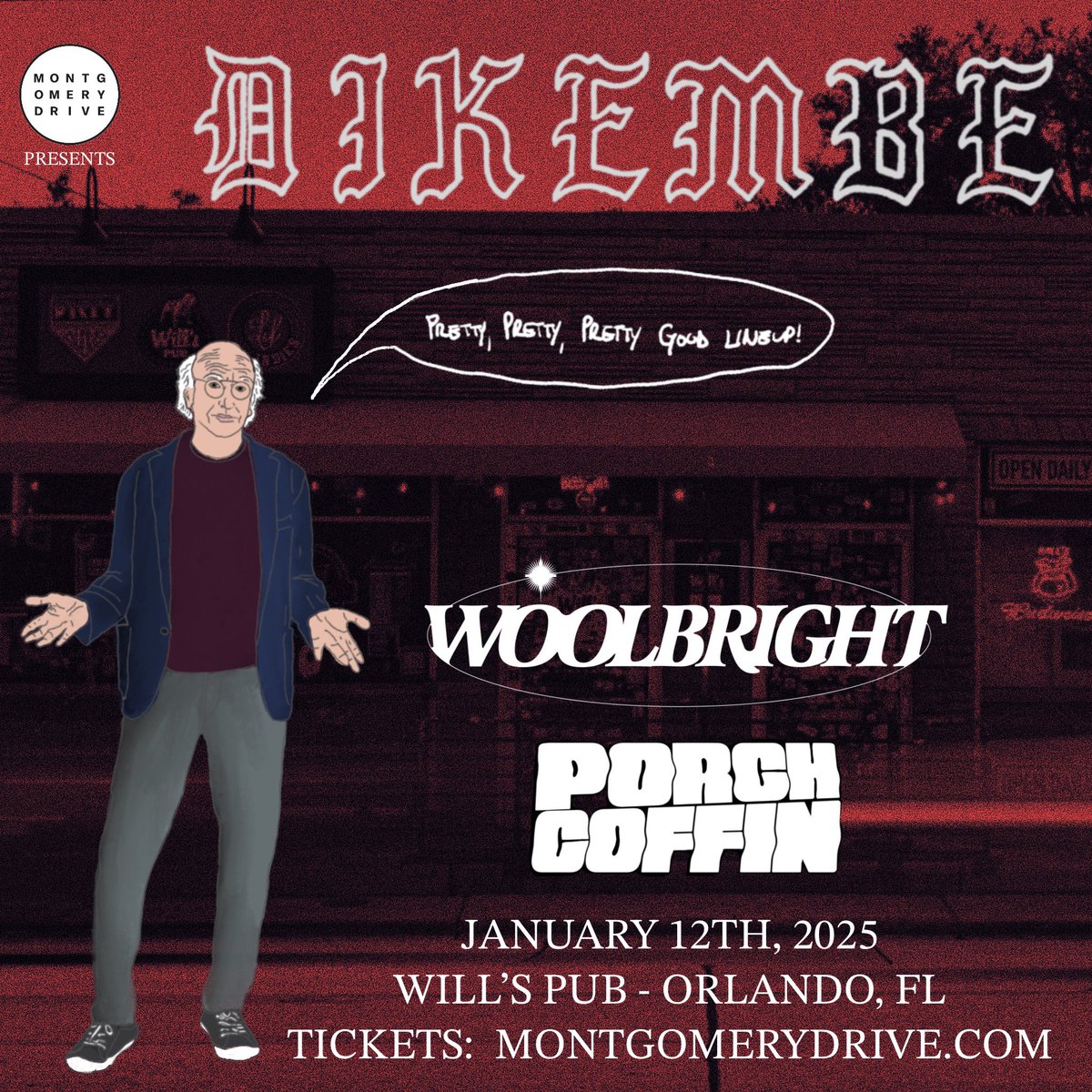 Gainesville and Orlando! See ya in 2025. Will be debuting some new songs at these shows!