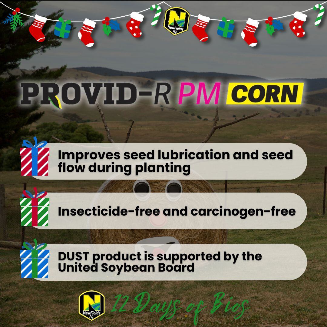 NewFields_Ag's tweet image. Next up on the 12 Days of Bios: Provid-R PM 🌱🩷
With its unique microbes, your corn will thrive from planting to harvest. 🌱

Learn more at hubs.ly/Q02-Q5NJ0

#PPFM #PROVID-R #NEWFIELDSAG #CLEANERSAFERGREENER