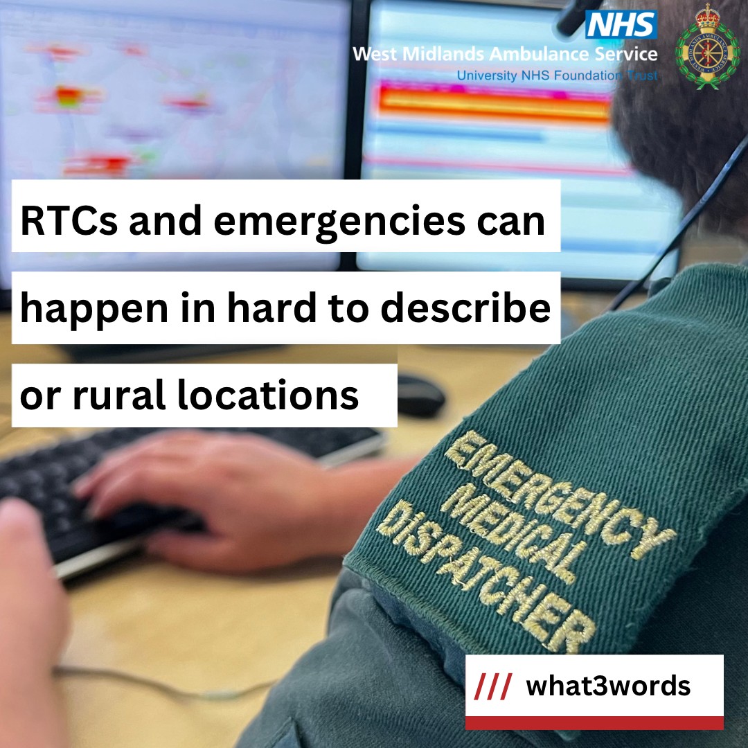 OFFICIALWMAS's tweet photo. Being involved in an RTC in the middle of nowhere can be scary especially during the cold, dark winter months. ❄️That's why @what3words is here to help! The free app lets you pinpoint your location making it easier for us to find you quickly 🚑📍 #KnowExactlyWhere #WinterDriving https://t.co/m5qjpPEzXs