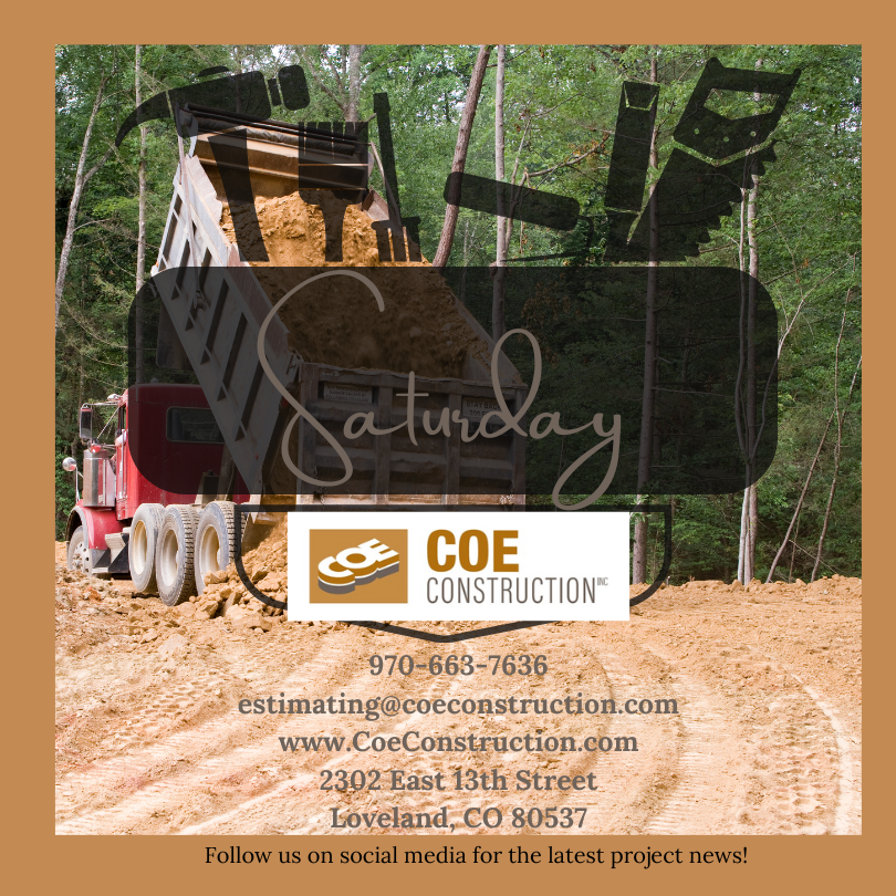 COEConstruct's tweet image. ☀️ Happy Saturday from Coe Construction! 🏗️ Whether you're out enjoying the weekend or getting things done, we hope your day is as solid as our builds. 💪 Ready to discuss your next project? Let’s connect! 👉 coeconstruction.com #BuildingBetter #SaturdayVibes
