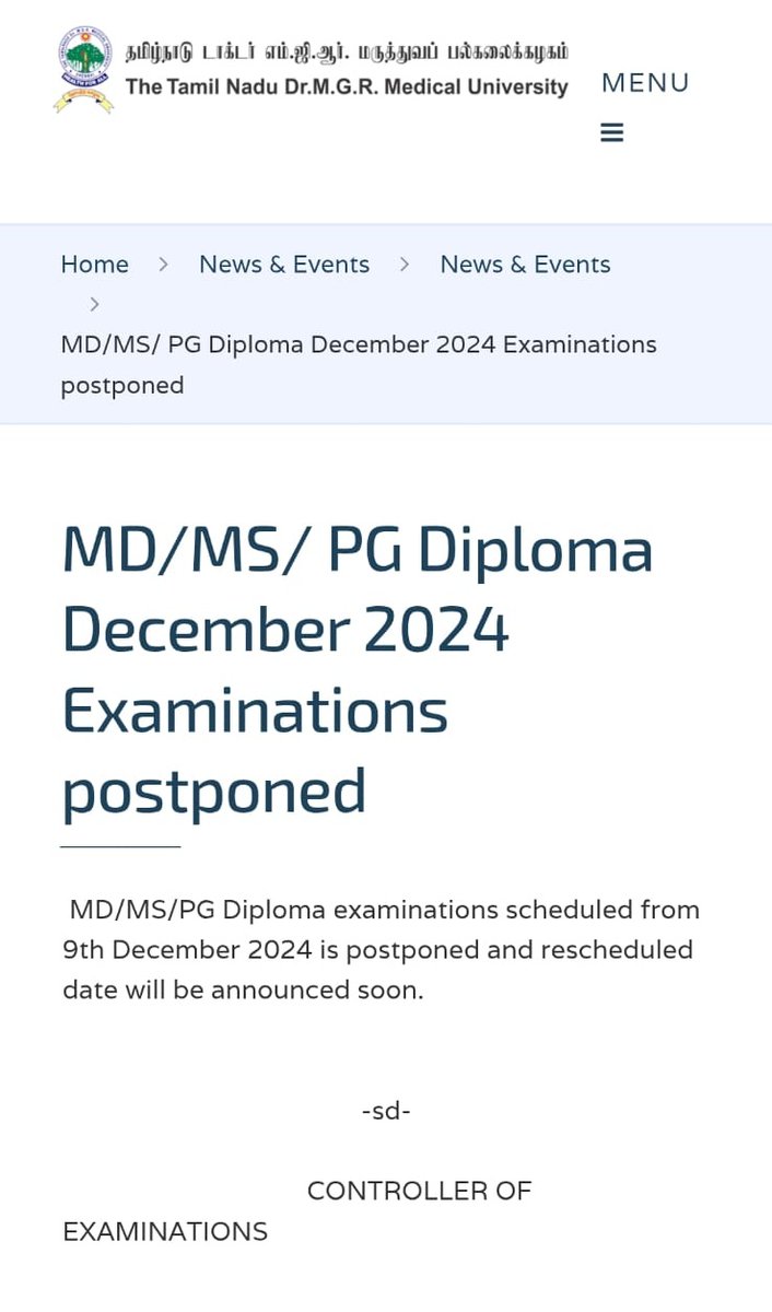 Tamil Nadu Resident Doctors Association tweet media