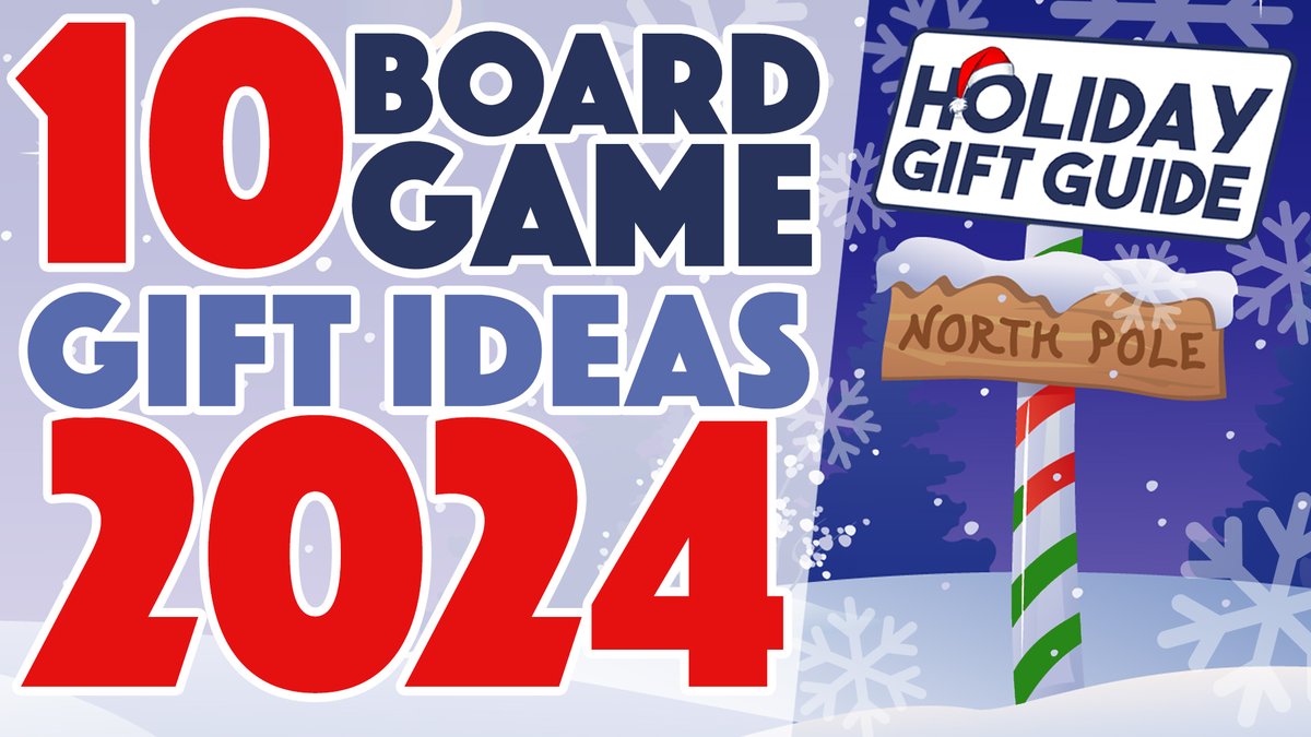 This year is a banger, and we've got 10 (plus 1) great gift ideas for the board gamer in your life...even if it's YOU! There's something on this list for just about everyone.
youtu.be/jyoU4sEjsxo