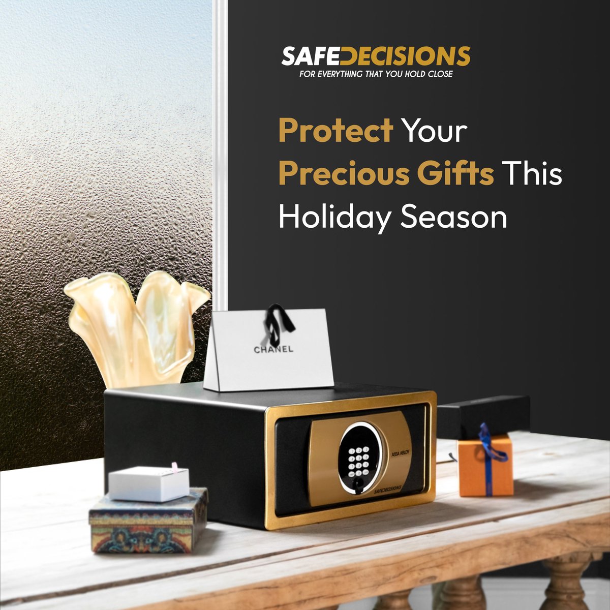 SafeDecisions's tweet image. Introducing the Elsafe by Vingcard, an ASSA ABLOY company available through SafeDecisions. Protect what matters with world-class security. 

#Elsafe #AssaAbloy #ElectronicSafe #InRoomSafe #DigitalSafe #ULSafe #ShelfSafe #BestSafe #HomeSafe #StrongSafe #SafestSafes