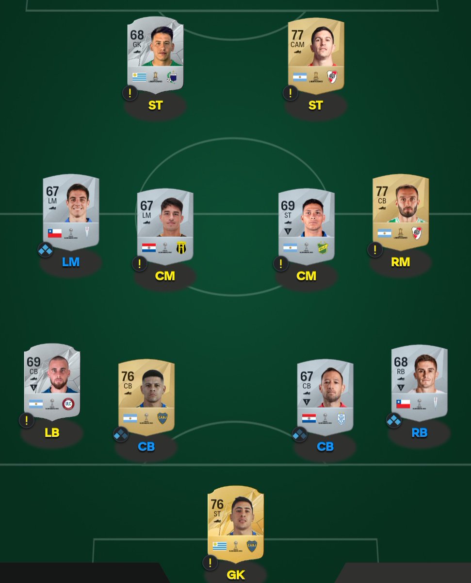 TradingEi's tweet image. This is how I build the Lib/Sud part (from scratch) at the moment:

7×🥈 67-69 ➡️ 7×400 ➡️ 2,8k
Pezzela + Aliendro ➡️ 2×400 ➡️ 800
Merentiel + Rojo ➡️ 3,6k

➡️ 7,2k

As 67-69s are buyable for the cheapest price of all Lib/Sud cards its also a time saving way!