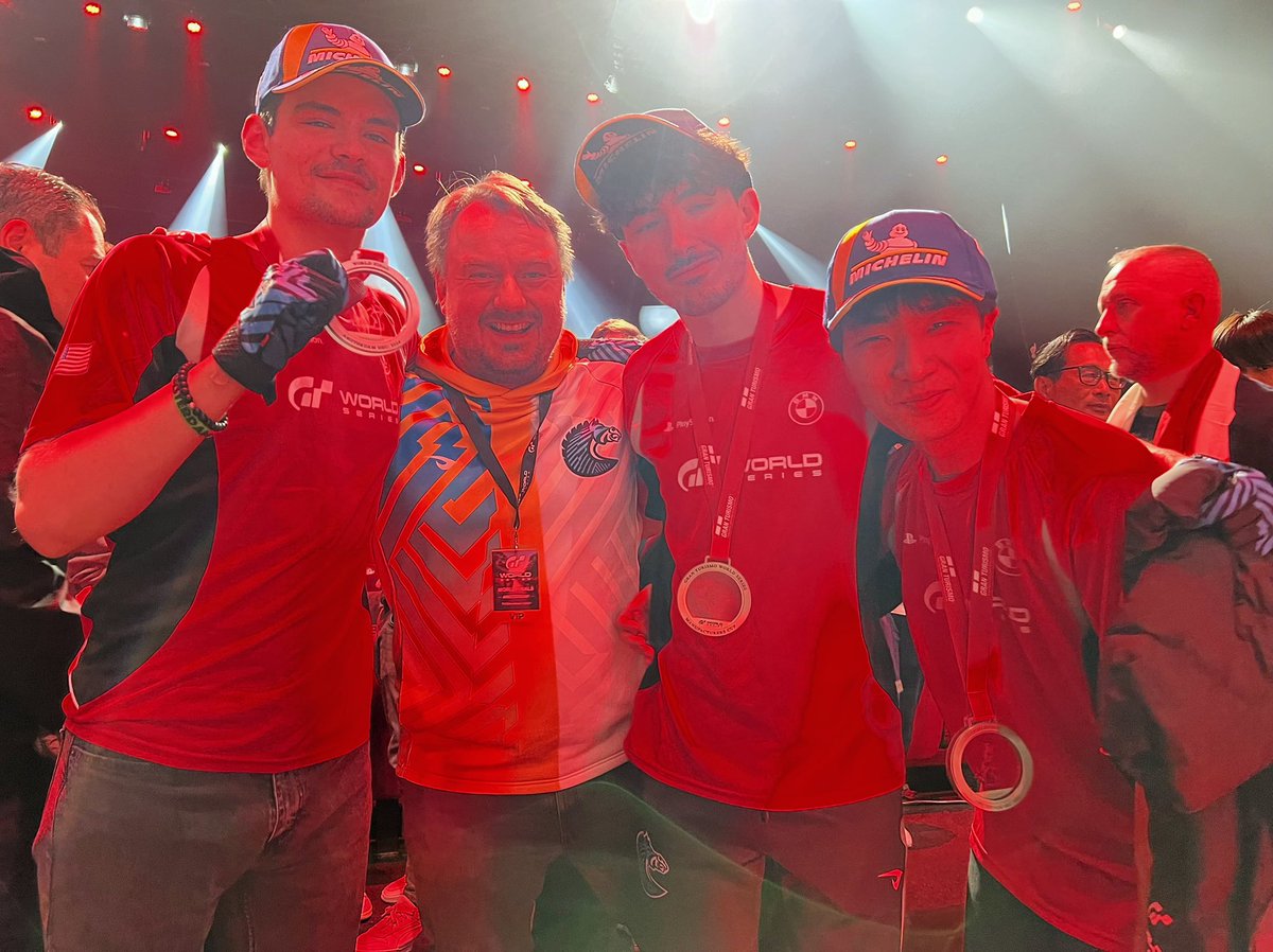 Florian Haasper (@vcofh) on Twitter photo So proud of these guys! And Pol also got P2. Just a crazy presence of the 🦓 on the top level of <a href="/thegranturismo/">Gran Turismo</a> So proud of these guys! And Pol also got P2. Just a crazy presence of the 🦓 on the top level of <a href="/thegranturismo/">Gran Turismo</a>