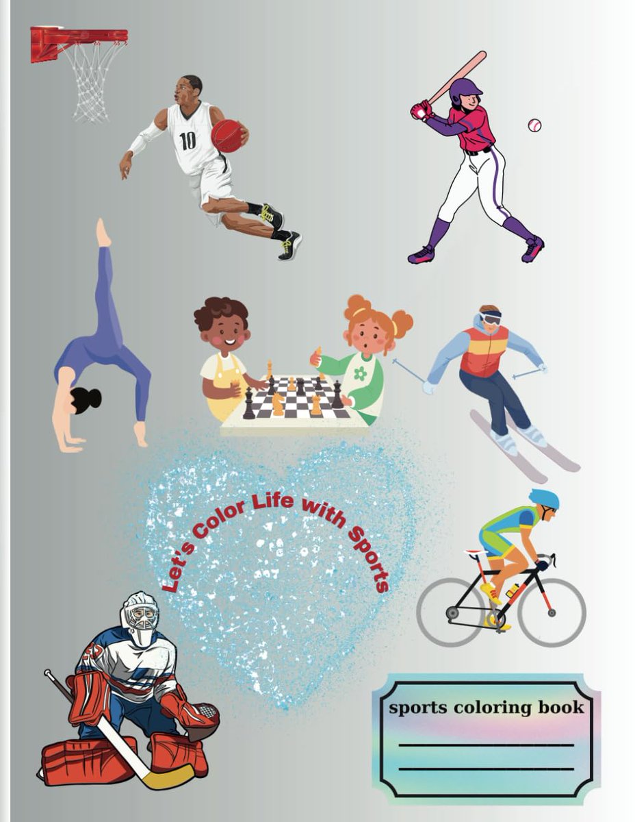 stdesin's tweet photo. What's your favorite sport? Discover your favorite sport in my coloring book! 🏀🎾 #SportsColoring"

https://t.co/WLpTvWnroV https://t.co/E8dKsF0Tyj