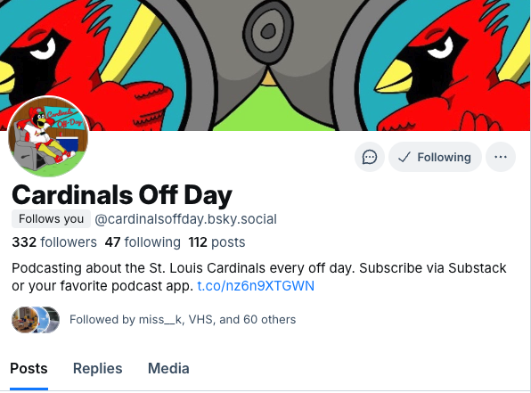 Cardinals Off Day tweet media