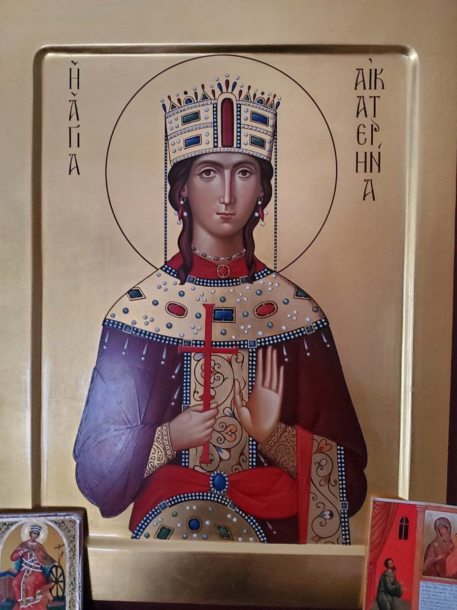 Trini_Ortho's tweet photo. happy feast day of St. Catherine! https://t.co/ClVfmygRfZ