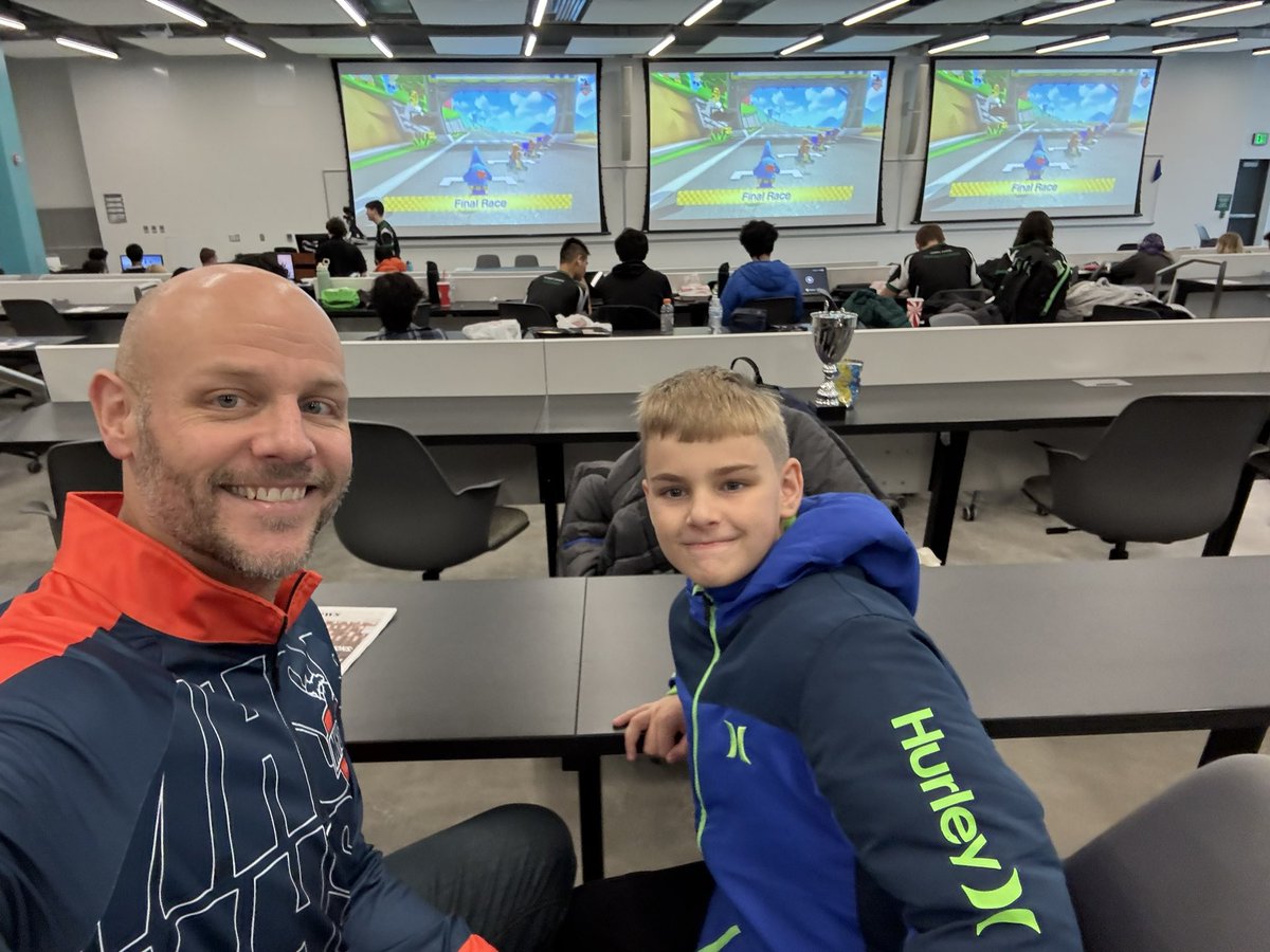 Bob Kefgen (@bobkefgen) on Twitter photo Hanging out with my son at <a href="/TheMHSEL/">MHSEL</a> fall state championship at the <a href="/michiganstateu/">MSU</a> STEM building watching <a href="/SalineHS/">Saline High School</a> take on <a href="/RHSBlueDevils1/">Richmond Blue Devil Athletics</a> in MarioKart. <a href="/massp/">Secondary Principals</a> Hanging out with my son at <a href="/TheMHSEL/">MHSEL</a> fall state championship at the <a href="/michiganstateu/">MSU</a> STEM building watching <a href="/SalineHS/">Saline High School</a> take on <a href="/RHSBlueDevils1/">Richmond Blue Devil Athletics</a> in MarioKart. <a href="/massp/">Secondary Principals</a>