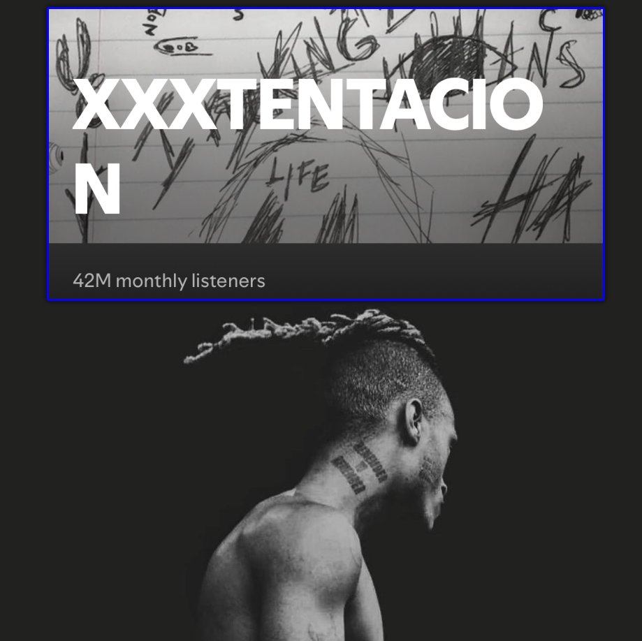 XXXTentacion just hit his all-time high for monthly listeners on Spotify, 42 Million ‼️‼️‼️

It's been 5 years since his last album, with "True Love" as the only major release in 2022. Despite no major projects for years, he still hit this new milestone 🔥