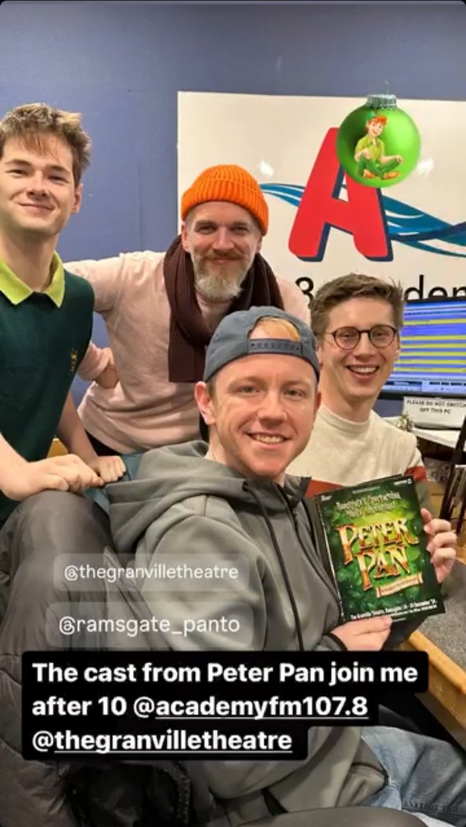 MatthewP_C's tweet photo. Had a great time talking all things panto! Have a listen in the link! https://t.co/zSXkqJJuyk