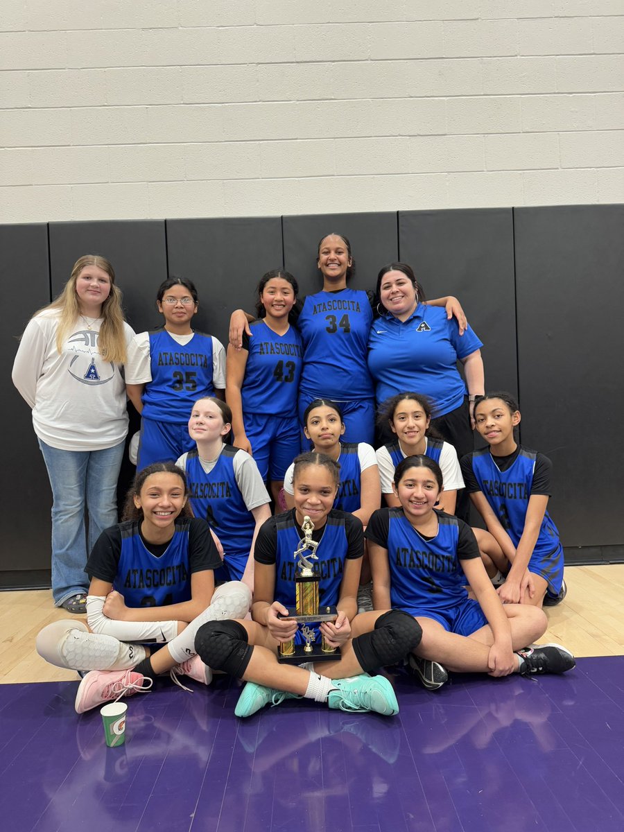 HumbleISD_AMS's tweet photo. Congratulations to the 7A @amsladytigers on earning 3rd place in the Humble ISD 7A Basketball Tournament! Your hard work and teamwork paid off. 🏀🐅 #OnwardAndUpward https://t.co/9HzMoYR2lw