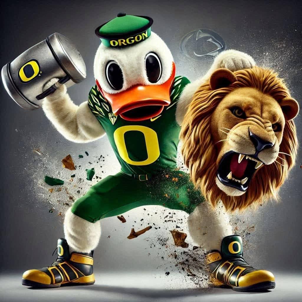 It's  Game Day!

Your undefeated #1 ranked Oregon Ducks tackle the #3 Penn State Nittany Lions in the B1G title game tonight in Indy at 8 PM East. on CBS!

Can the Ducks go 13 - 0 &amp; a bye in the College Football Playoffs???

Indy be rockin' tonight!

#scoducks
#UofO
#OregonDucks