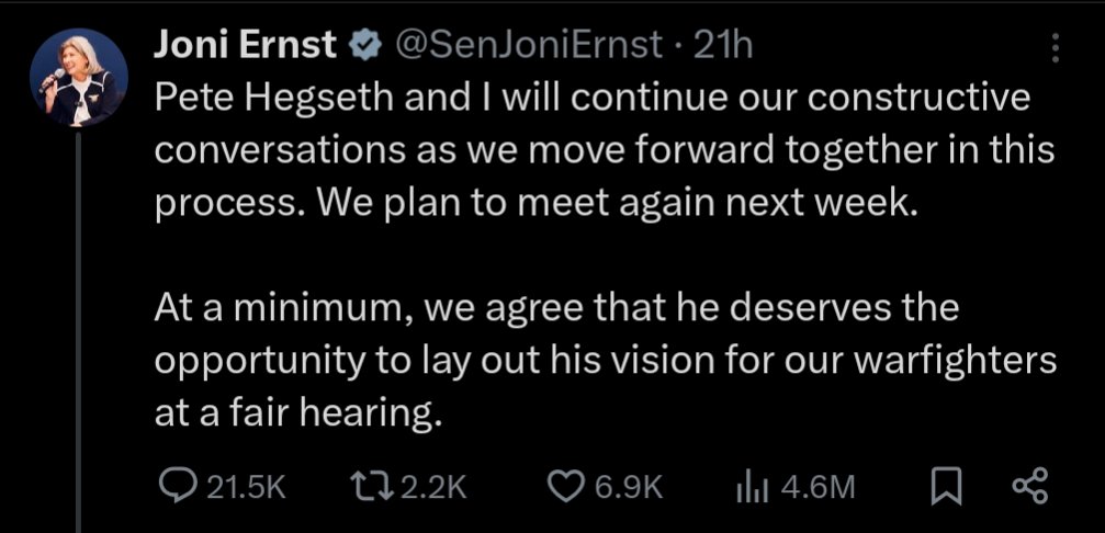 PeterJStory's tweet photo. @SenJoniErnst That ratio should tell you that you're on your way out of office if you continue on this path. Might already be too late. https://t.co/NDpxJ0Q0IP