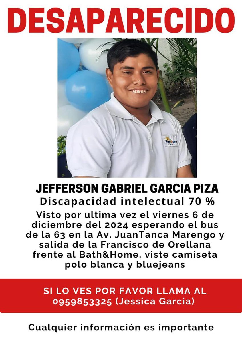 Radio_i99's tweet photo. Un alumno de FASINARM está desaparecido. Ayer, tras salir de sus clases en el CEVE, nunca llegó a casa. Si tienes información que pueda ayudar, comunícate con las autoridades.
#Desaparecido #Ayuda #Fasinarm https://t.co/TsIBqDUmUI