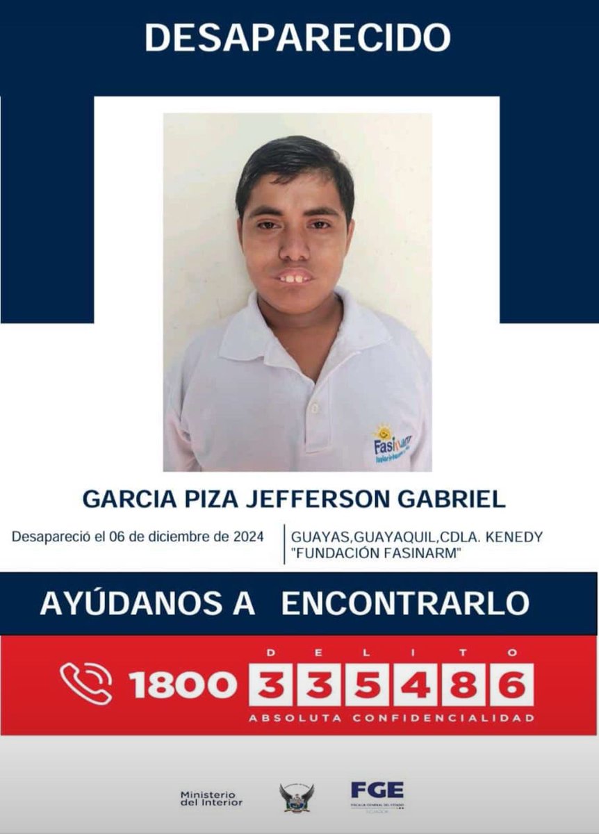 Radio_i99's tweet photo. Un alumno de FASINARM está desaparecido. Ayer, tras salir de sus clases en el CEVE, nunca llegó a casa. Si tienes información que pueda ayudar, comunícate con las autoridades.
#Desaparecido #Ayuda #Fasinarm https://t.co/TsIBqDUmUI