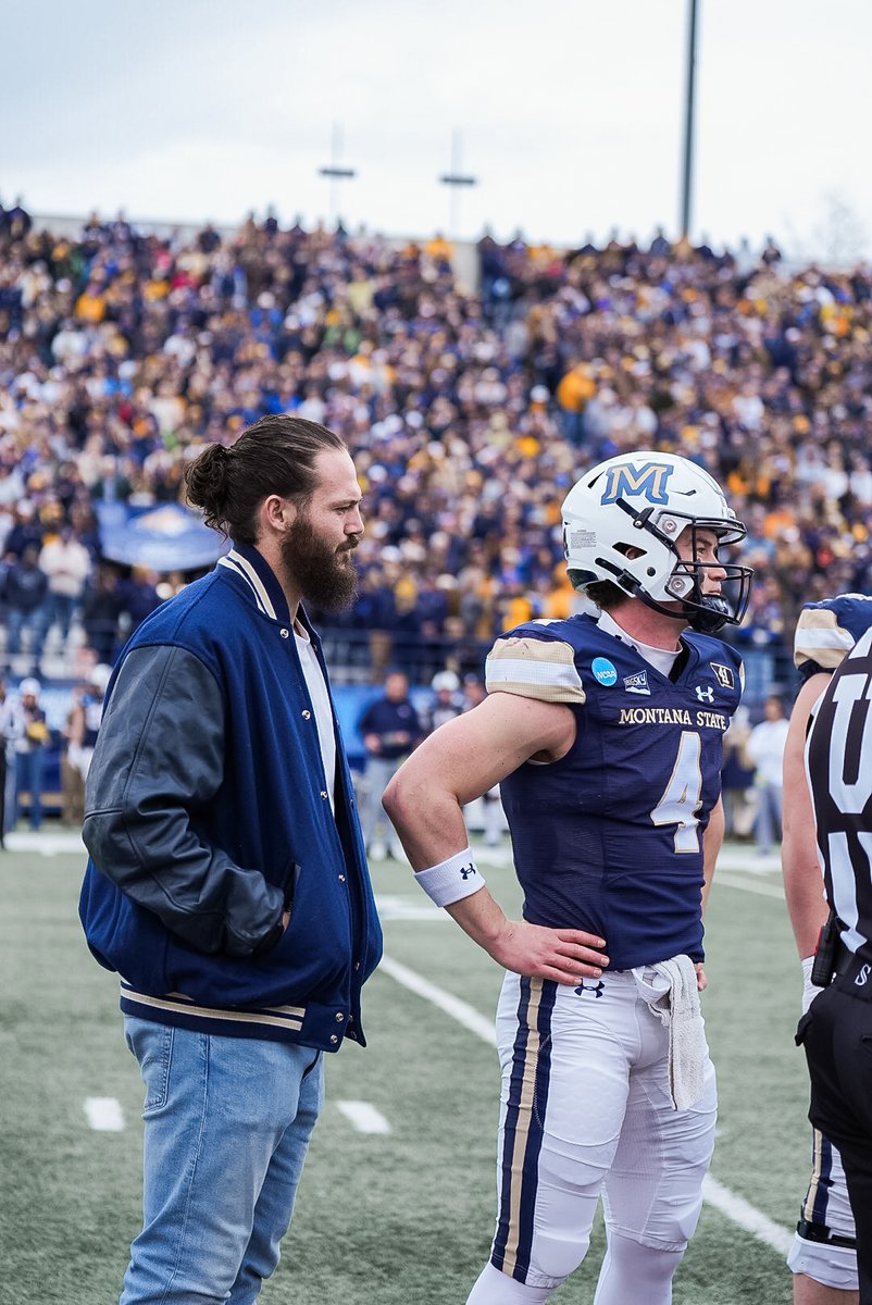 A Couple of All-Time Bobcats 🫡

<a href="/alexsingleton49/">Alex Singleton</a> x <a href="/Tommy_Mellott/">Tommy Mellott</a> 

#BobcatBuilt | #CATS