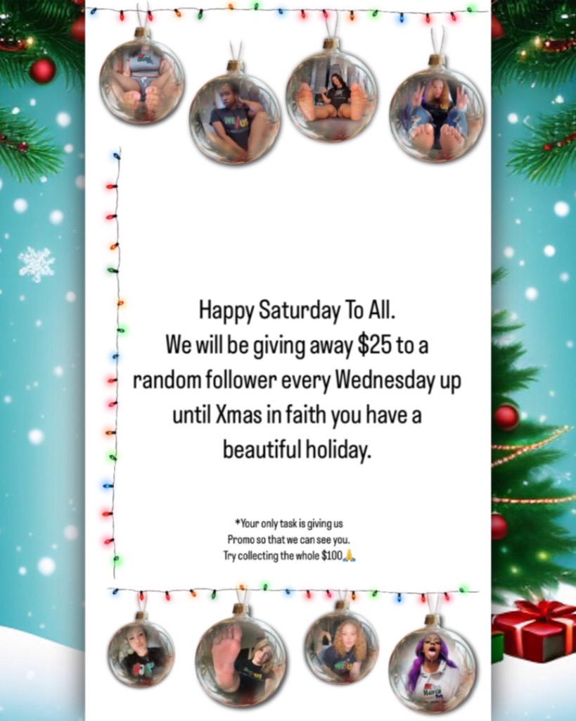 Across both IG &amp; Formerly Known as Twitter Happy Holiday 🎄❄️🙏 #WeJusHavinFun #HappyHolidays