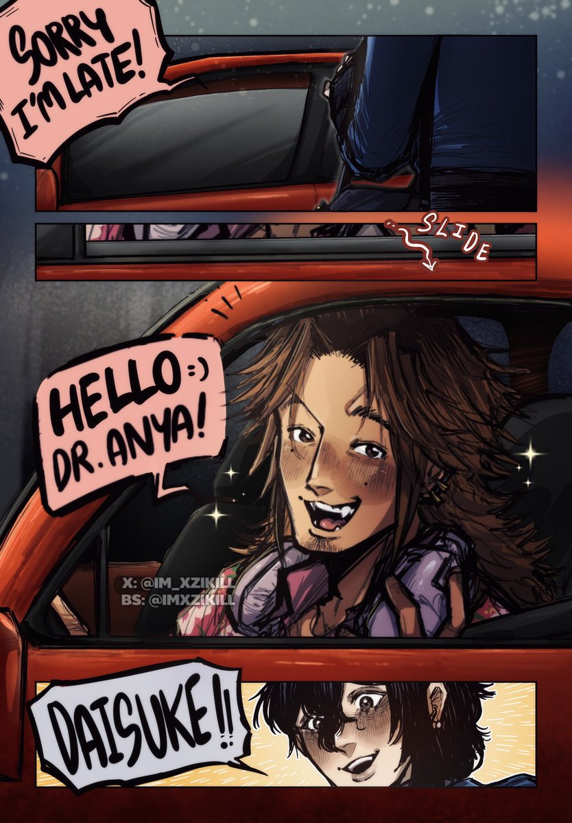 I brainwashed everyone with Daisuke with long hair and beard