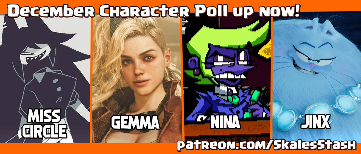 New month, new poll. You know where to find it.