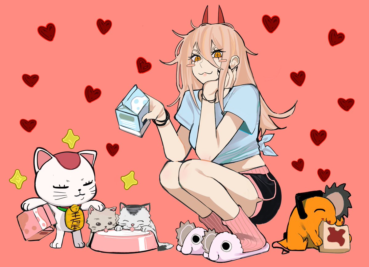 Sailen0's tweet image. feeding cats