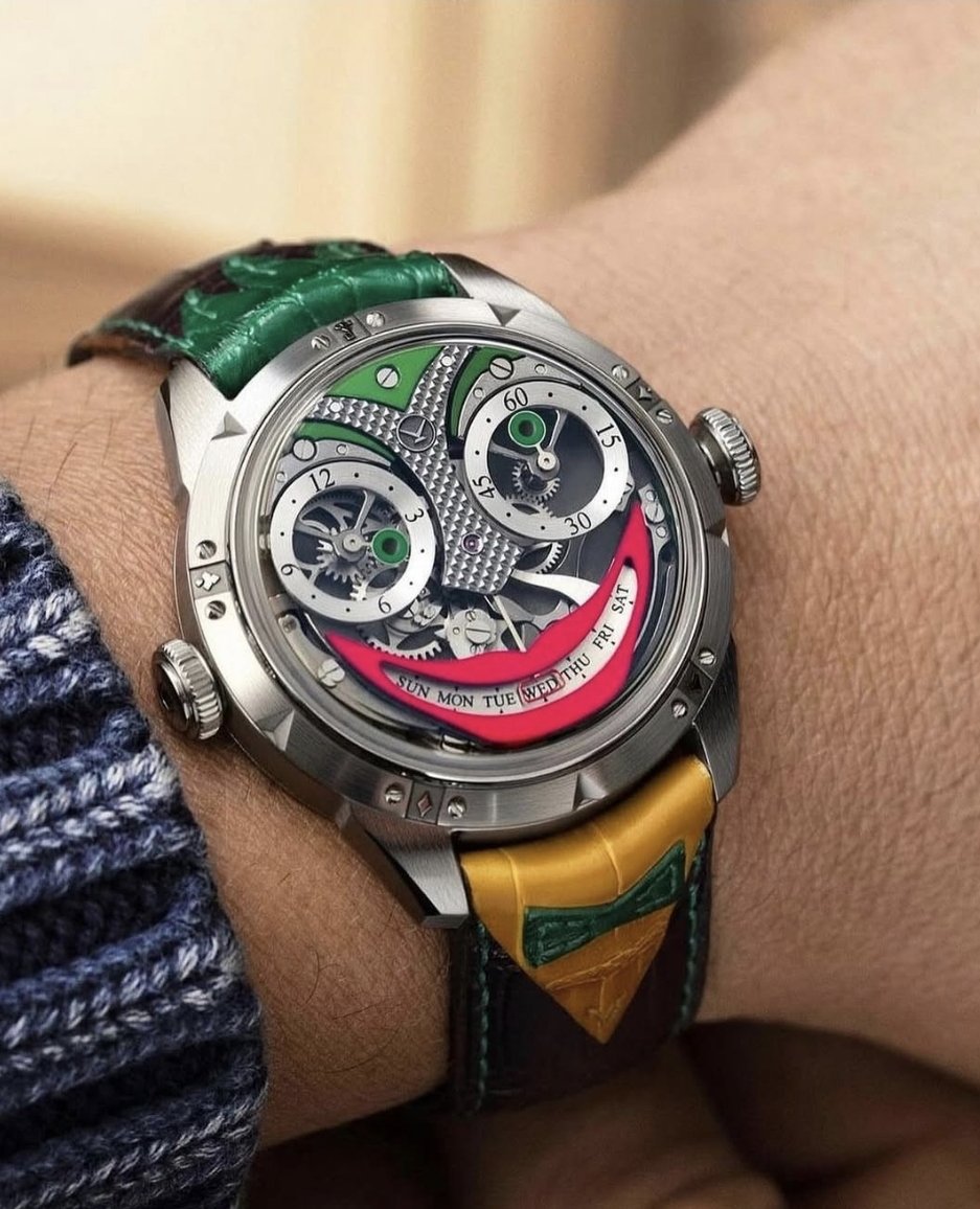 GlobalWatchClub's tweet photo. Konstantin Chaykin 'Joker 5' Limited Edition https://t.co/0ENnpf0nhU