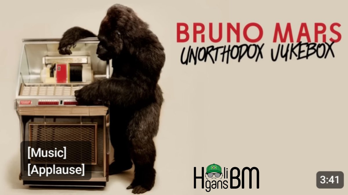 UliNegri568095's tweet photo. Há exatos 12 anos, Bruno Mars lançava seu segundo álbum entitulado; "UNORTHODOX JUKEBOX".

O álbum conta com 10 faixas, e todas elas fizeram um sucesso absurdo, com esse feito o Bruno se consagrou um grande  nome na era musical !

#hooligansbm #BrunoMars #unorthodoxjukebox https://t.co/oPtxVX3kMr