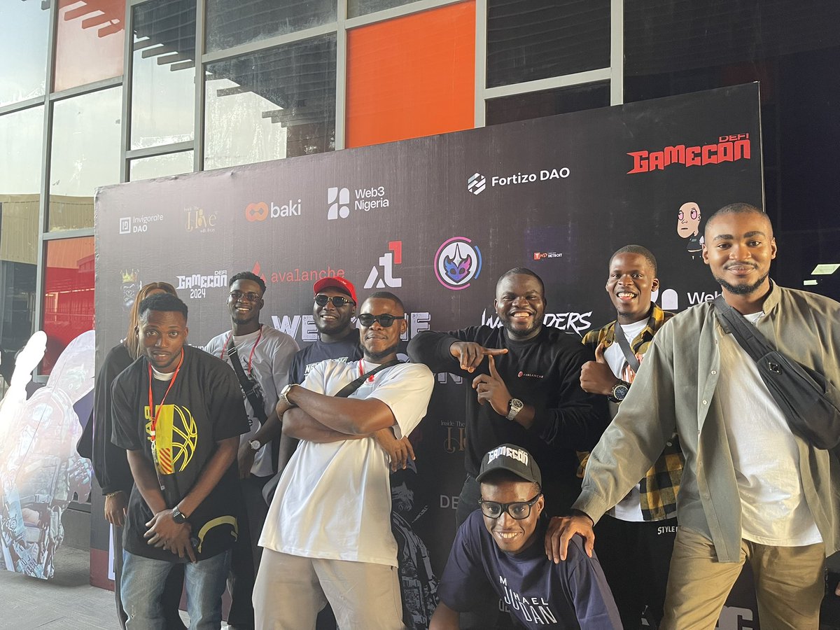0x_samthegreat's tweet photo. Today, I attended DGC, the largest Web3 gaming event in Africa. I had the chance to reconnect with friends, meet inspiring people, and engage in conversations about the future of Web3 gaming. The energy and passion for innovation were truly exciting!
#DefiGameCon24 #DGC24 https://t.co/5igpn3g9va