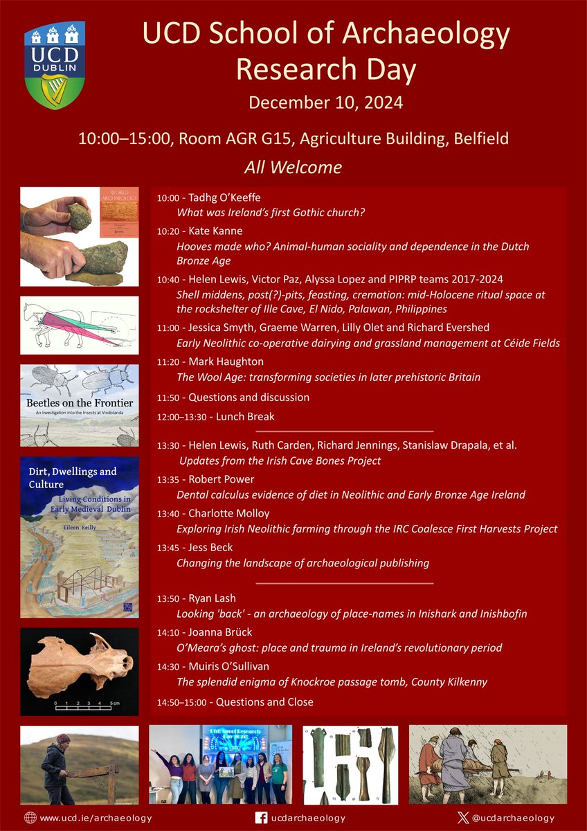 UCD Archaeology, Dublin tweet media