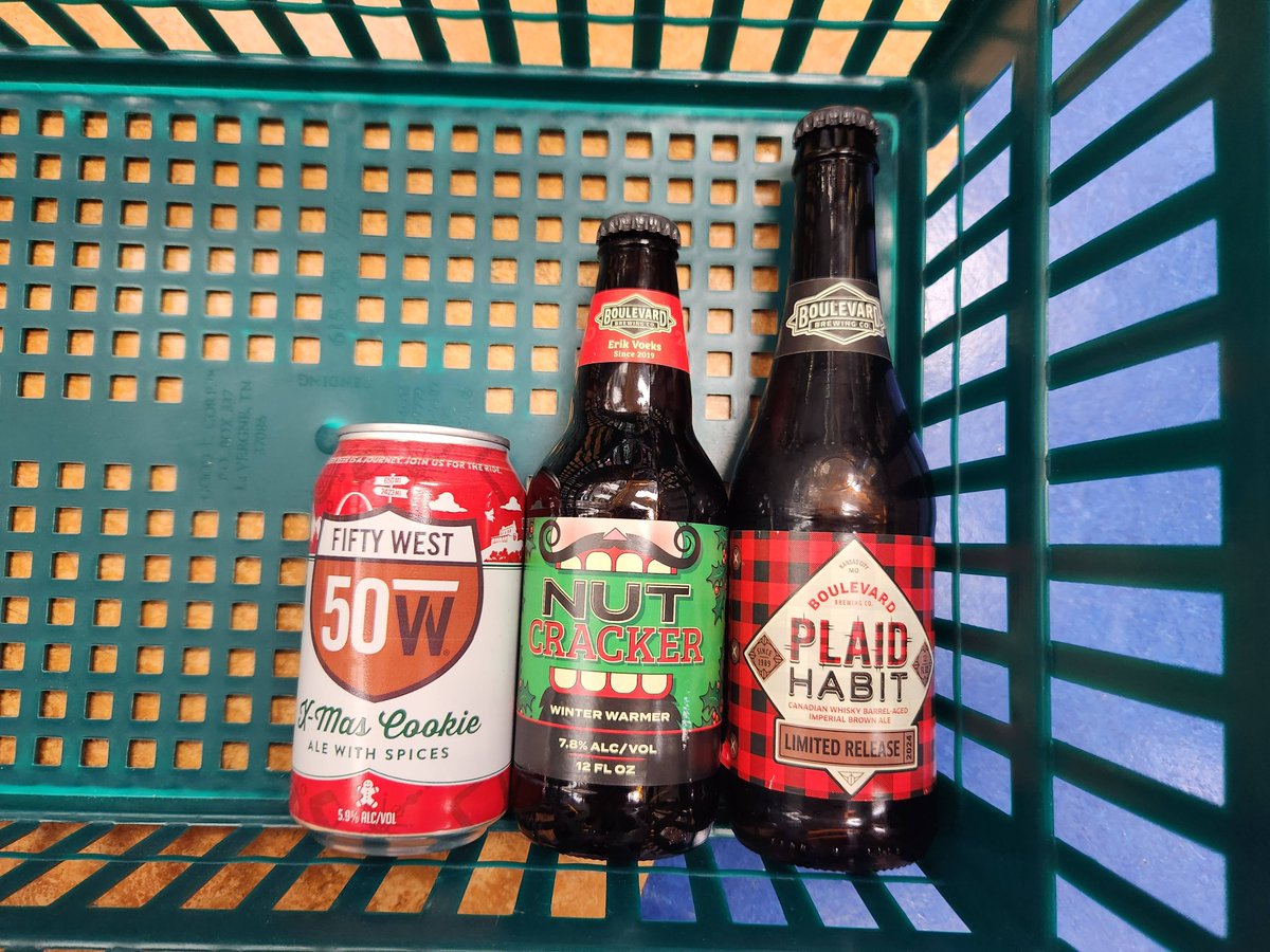 We have new holiday beers!