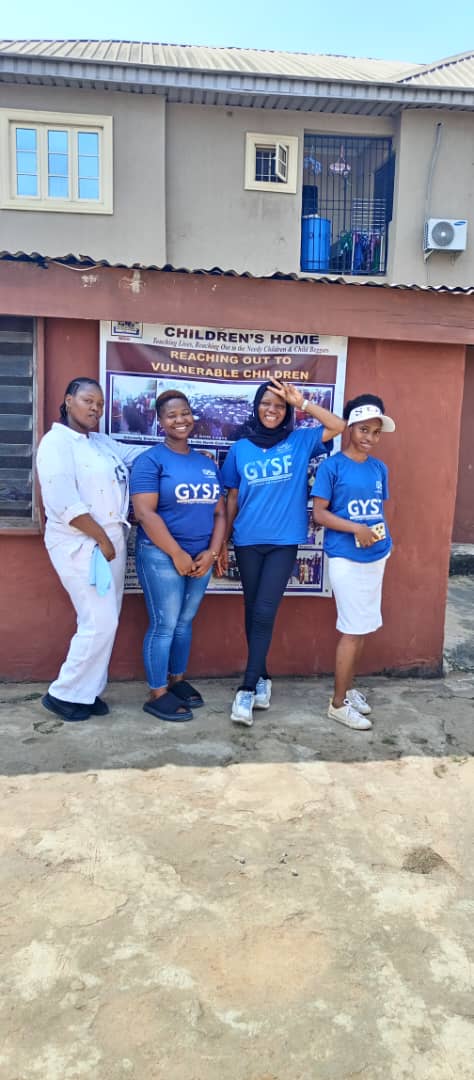 gysfvision20's tweet photo. Today, we visited the House of Mercy Children's Home at Egbeda, Lagos state! 💃 

We give glory to God Almighty! 

It was really amazing to reassure hope for the children in need! 

We had a health talk with them and how to build careers in any situation! https://t.co/CW0CCocwWt