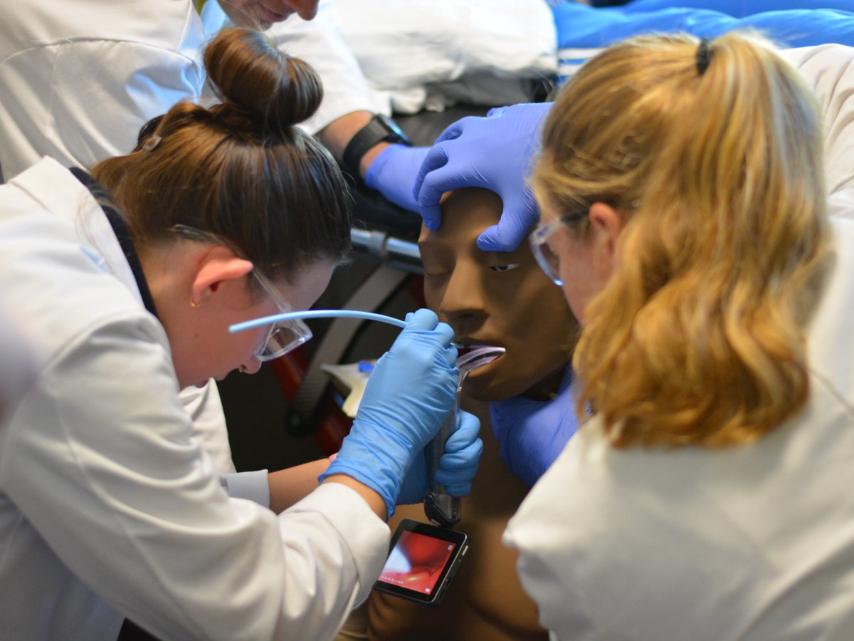 This #SpotlightSaturday, we shine a light on our incredible Medic One Paramedic Training students. These dedicated individuals spend 10 months in rigorous training, completing over 2,100+ hours of lectures, labs, and clinicals. 

Learn more at bit.ly/3S2VXUE