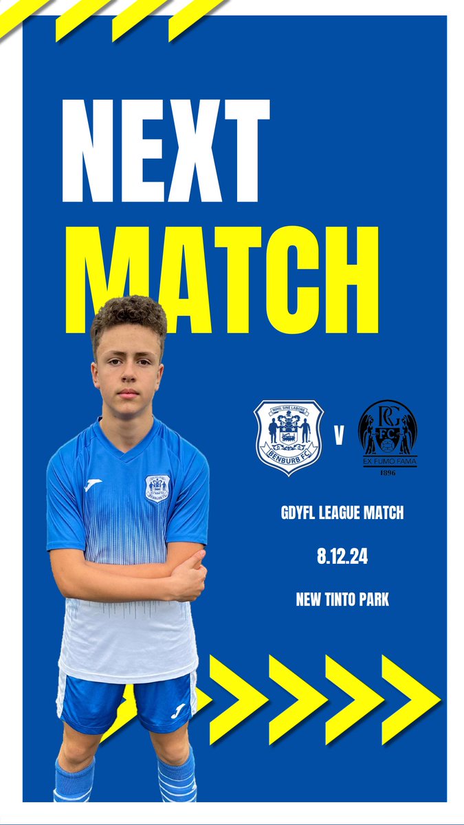 BenburbFC2011s's tweet photo. League game tomorrow V Rutherglen Glencairn.

Mon the Bens 🔵⚪️ https://t.co/PZuKbLeCun