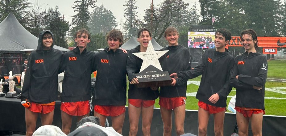 NiwotHS's tweet photo. Congrats to the Boys @CrossNiwot 
Team, as they captured the Nike National Championship today!  Rocco, Quinn, Gavin, Keegan, Gabe, Hunter &amp; Ryder - our entire school, community, and the @SVVSD are incredibly proud of you!
@SVVSDsupt @goSVVSD @lefthandvc @SvvsdR @denverpost @Nike https://t.co/1OaOI4z19z