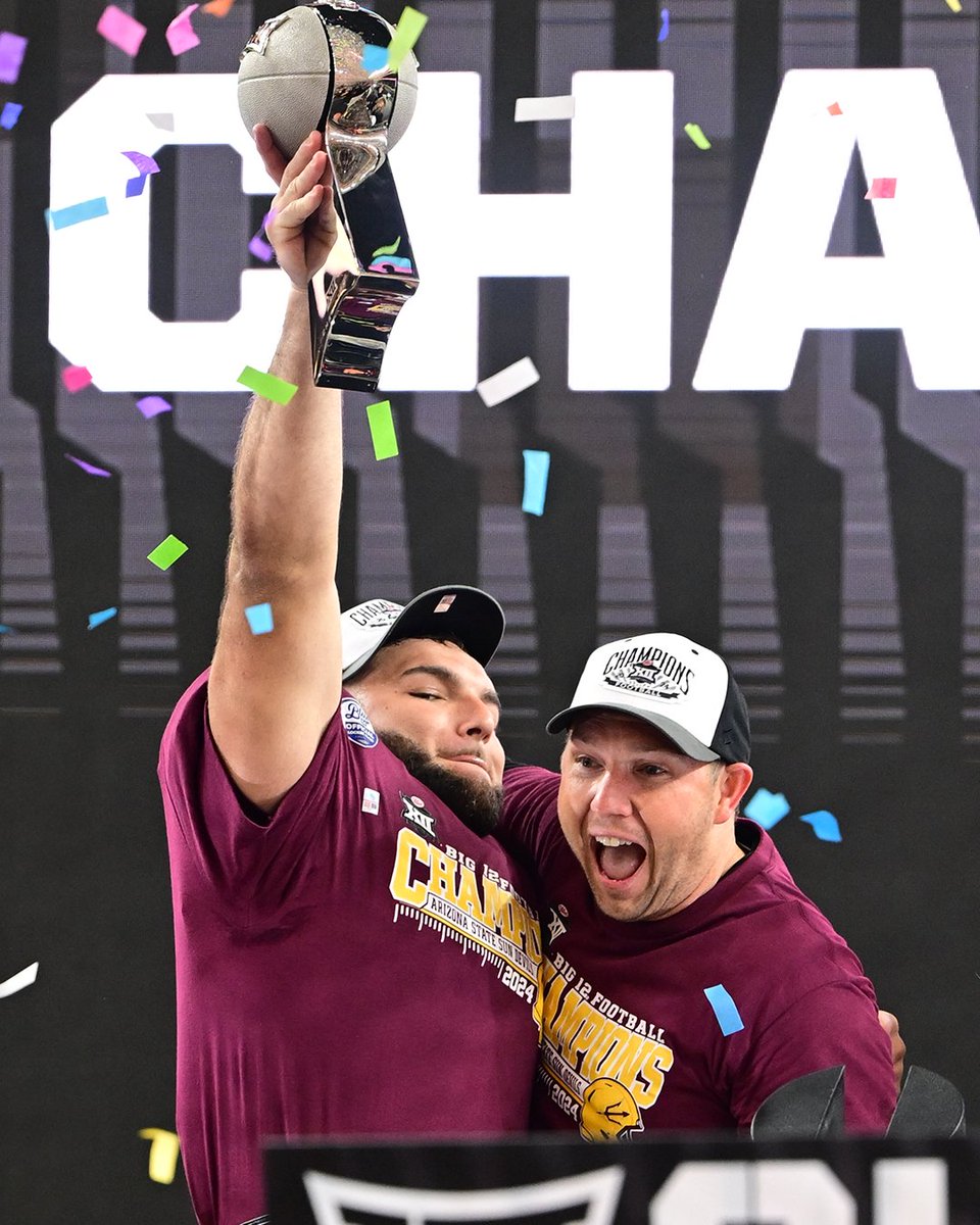 oh what a day to be an Arizona State Sun Devil 🔱

#Big12FB | <a href="/ASUFootball/">Sun Devil Football</a>