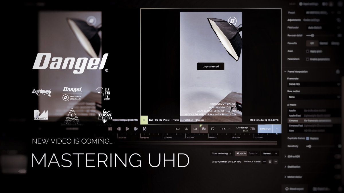 oficialdangel's tweet photo. NEW VIDEO IS COMING_
MASTERING UHD 🎥
#Dangel #cantante #español #productor #video #editor #todaviaquedanangeles #4K #stillbelieveinangels #oficialdangel #Producer #autor #studiotime #edicion #edittime #ediciondevideo #masteringuhd https://t.co/jbyfjTb2FO