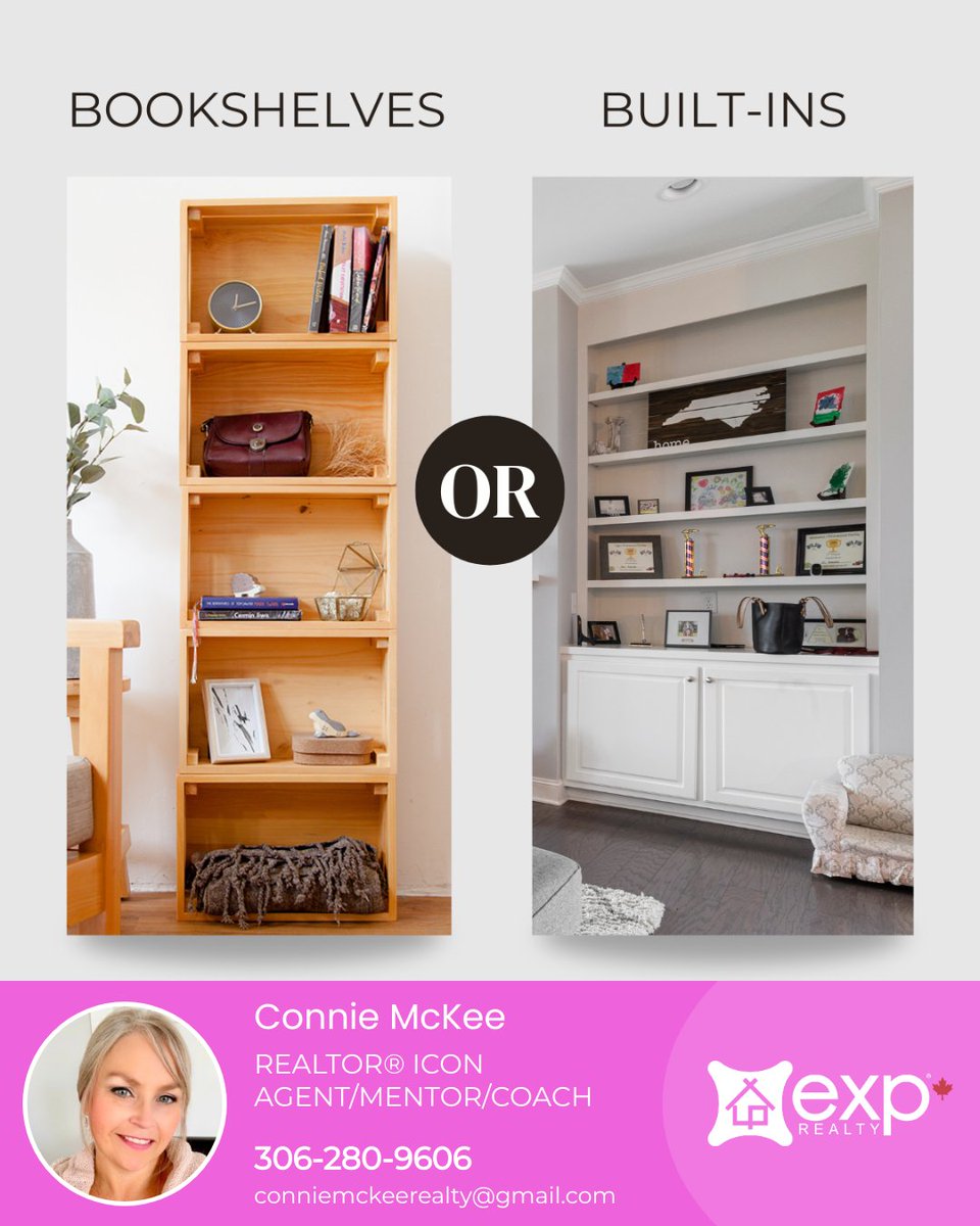 connie_mckee's tweet photo. Bookshelves and built-ins have become staples in today’s homes, each bringing its own unique charm and functionality to a space. So, which do you prefer for your space—classic bookshelves or custom built-ins? Let us know! 📚✨
#bookshelf #bookcase #builtins #homestyle https://t.co/bdMV1vQ2Uk