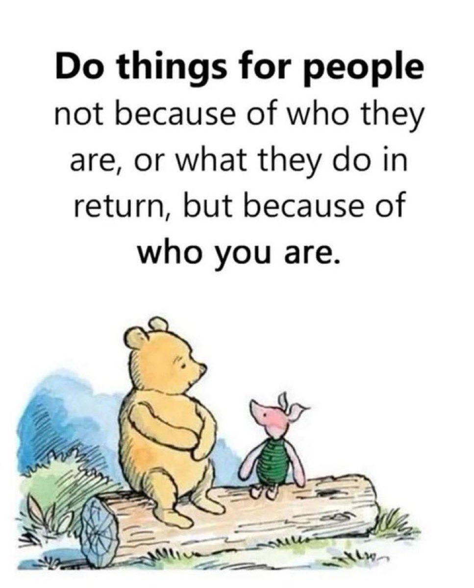 Let’s do things for people for the right reason! 🥰
