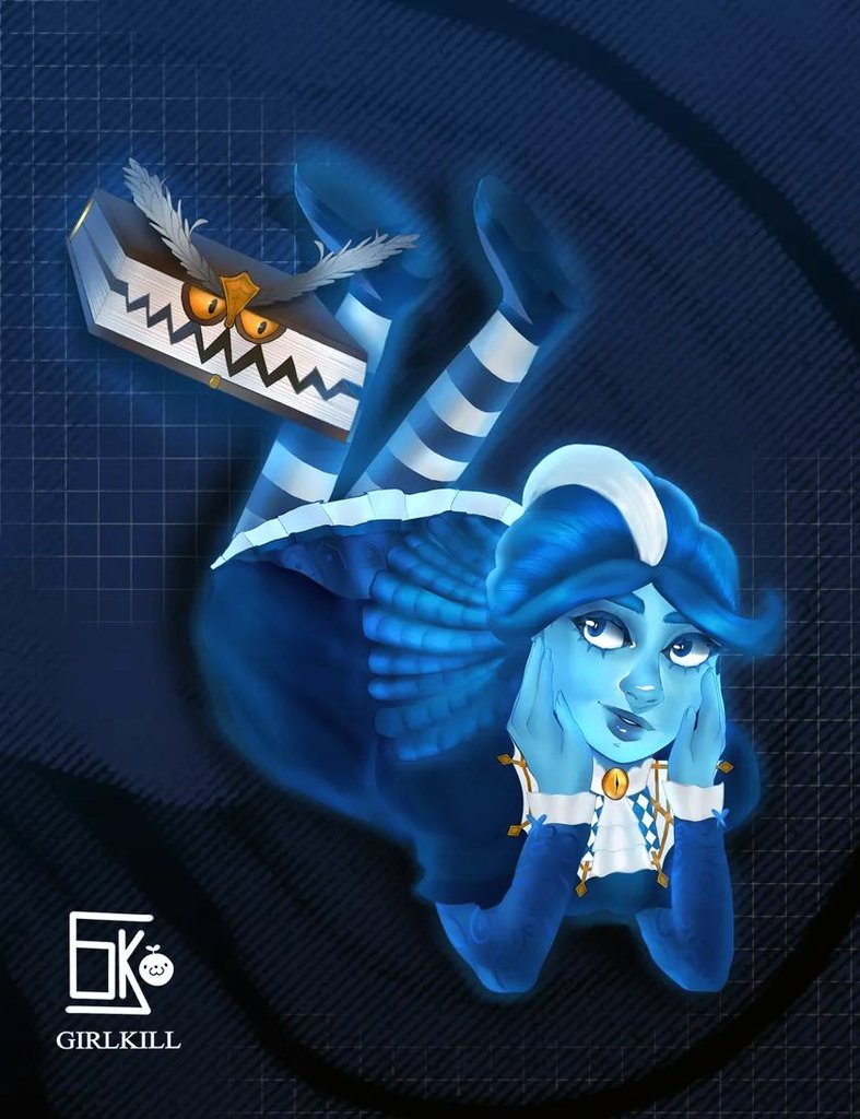 Girlkilloficial's tweet photo. Frankelda from Frankelda's Book of Spooks. 💙

#stopmotion #frankelda #Mexico #AmazonPrime #TVSeries #HBOMax https://t.co/LbcWijTJDg
