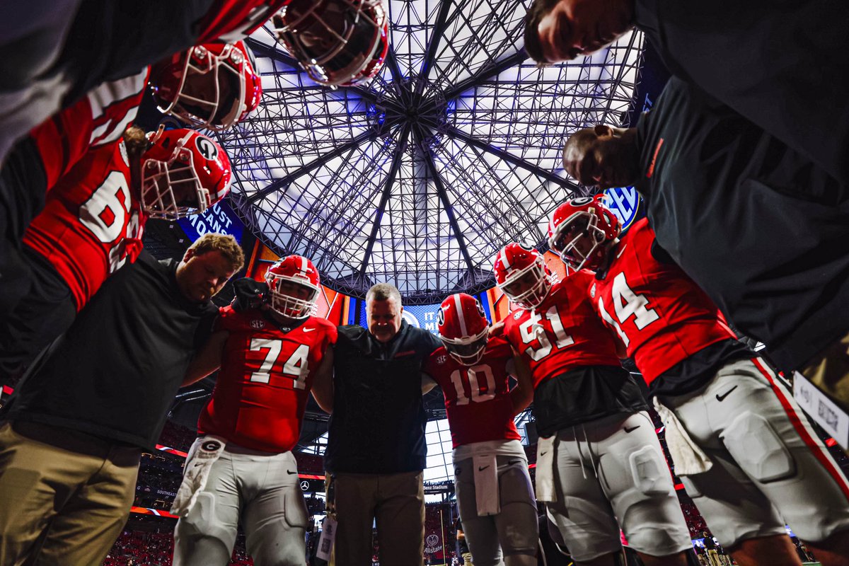 For each other, with each other.

#GoDawgs