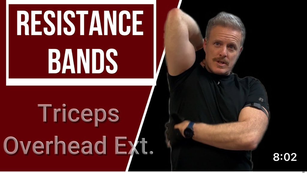 lifefitnessfile's tweet image. I have definitely found a great use for resistance bands and incorporate them regularly in my weekly workouts 

Video on working triceps with bands 

💪 Resistance Bands -Triceps: Overhead Extension Tutorial 🎯 #WorkoutTips
youtu.be/bxQy3wpt44E